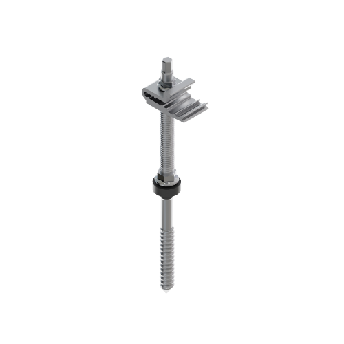 S01-250-C-20-C Fijación clip atornillada a hormigón/madera para cubierta de teja (20 unidades)